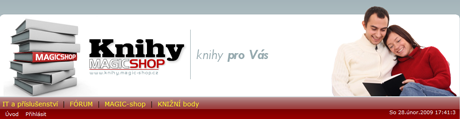 Nov&yacute; vzhled www.Knihy.magic-shop.cz